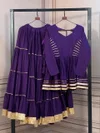 LW 7176 Cora Cotton navratri lahenga with top collections 